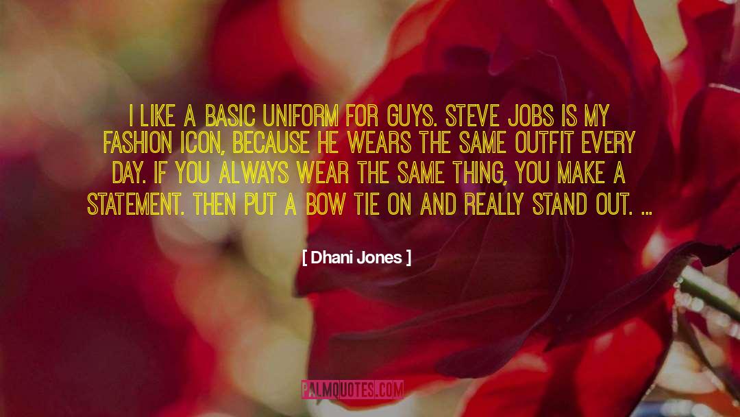 Stand Out quotes by Dhani Jones