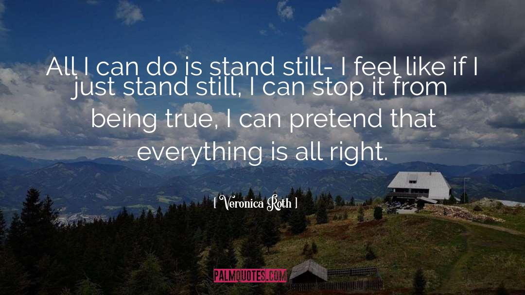 Stand Still quotes by Veronica Roth