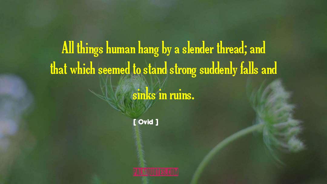 Stand Strong quotes by Ovid