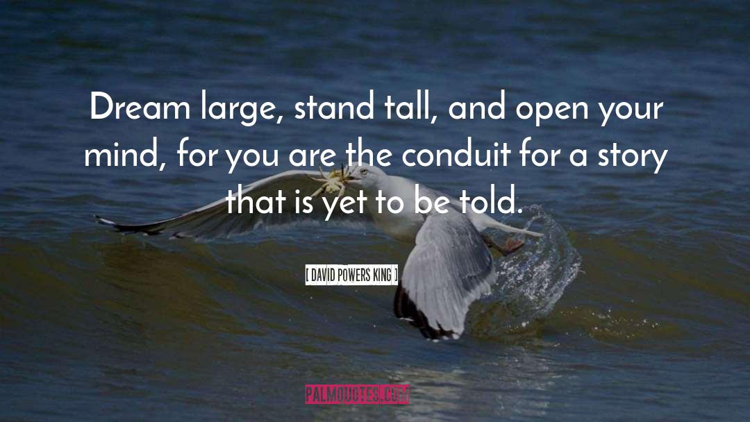 Stand Tall quotes by David Powers King