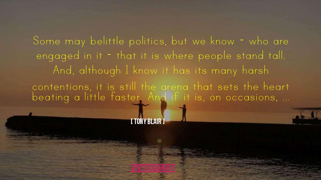 Stand Tall quotes by Tony Blair