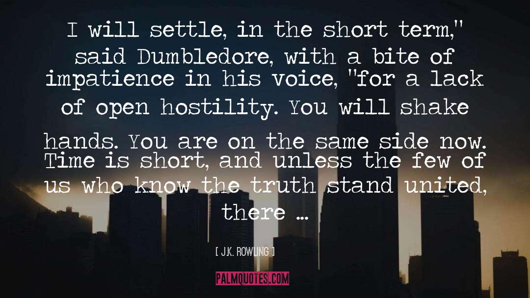 Stand United quotes by J.K. Rowling