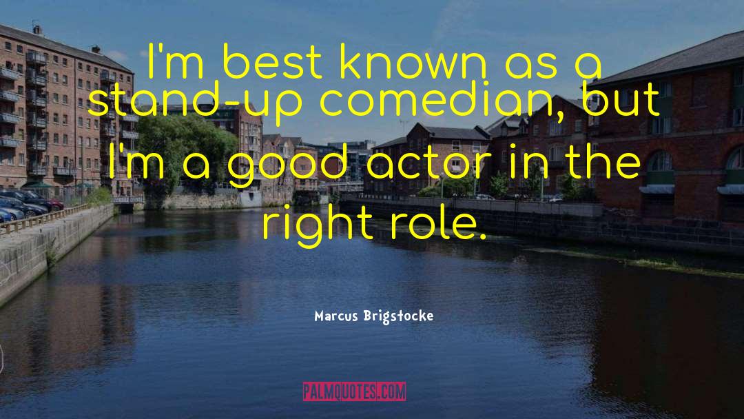 Stand Up Comedian quotes by Marcus Brigstocke