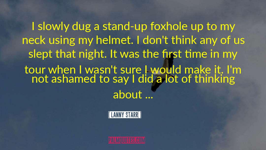 Stand Up Comedian quotes by Lanny Starr