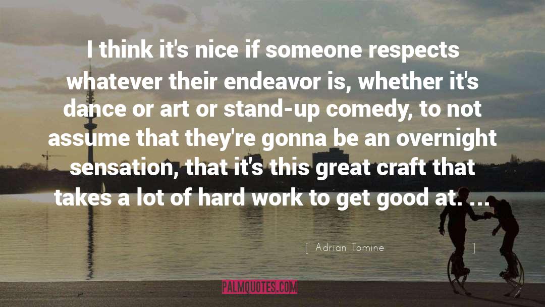 Stand Up Comedy quotes by Adrian Tomine