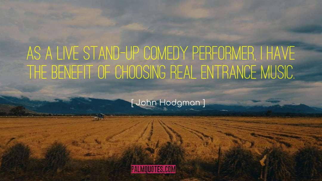 Stand Up Comedy quotes by John Hodgman