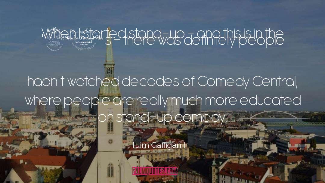 Stand Up Comedy quotes by Jim Gaffigan