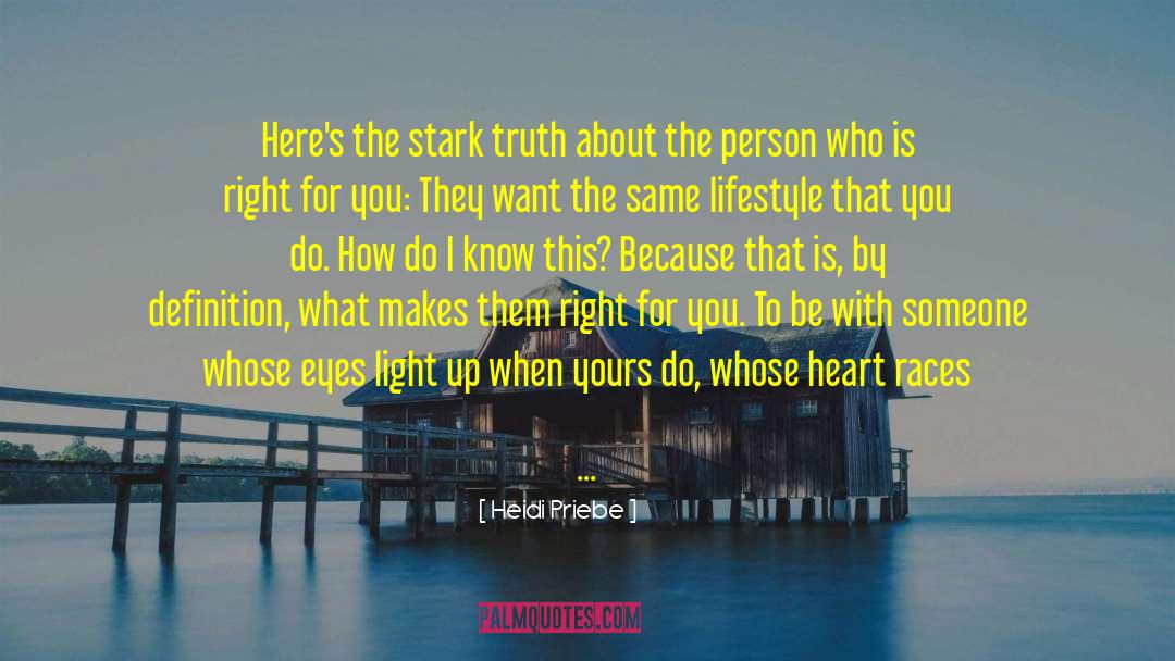 Stand Up For What Is Right quotes by Heidi Priebe