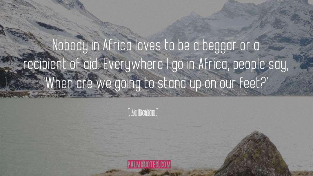 Stand Up quotes by Mo Ibrahim