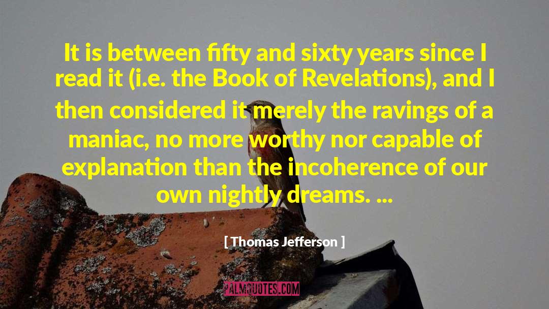 Standalone Book quotes by Thomas Jefferson