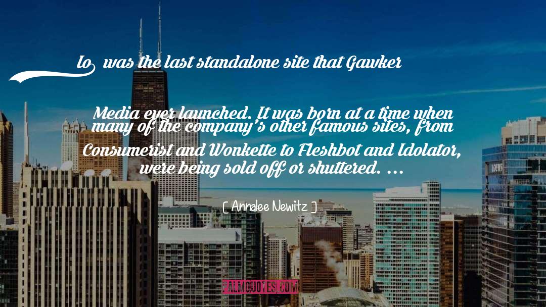 Standalone quotes by Annalee Newitz