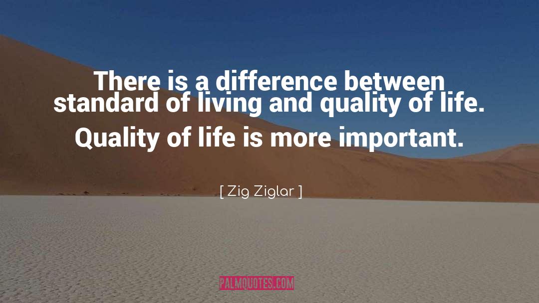 Standard Of Living quotes by Zig Ziglar