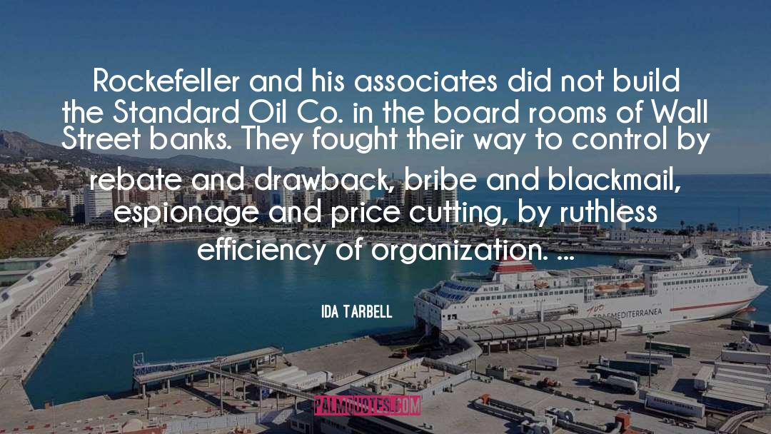 Standard Oil quotes by Ida Tarbell