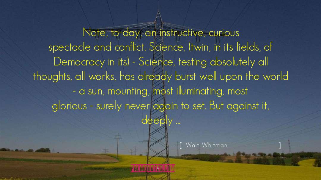 Standardized Testing quotes by Walt Whitman