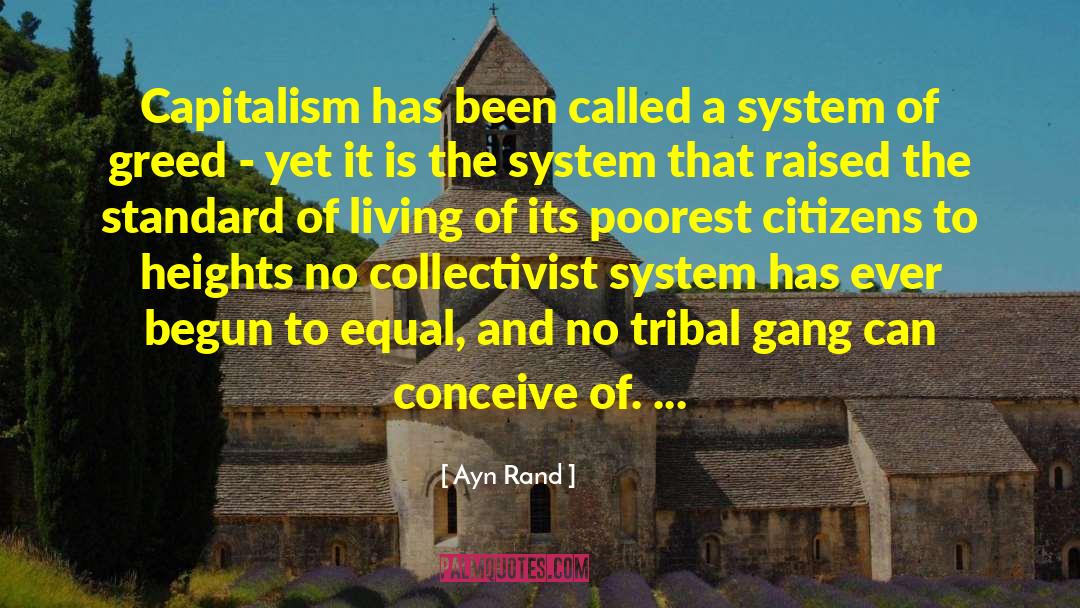 Standards Of Living quotes by Ayn Rand