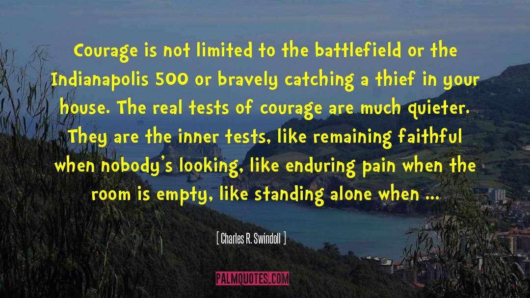 Standing Alone quotes by Charles R. Swindoll