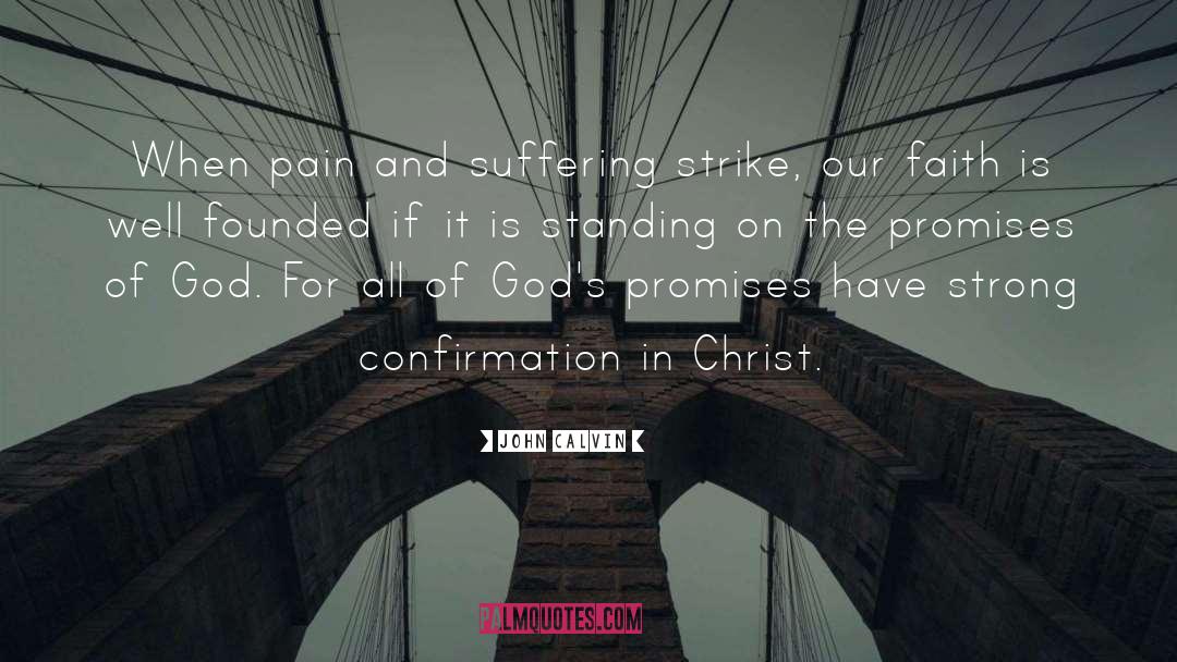 Standing Firm In The Faith quotes by John Calvin