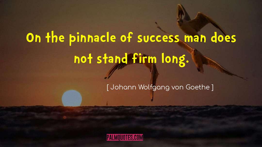 Standing Firm In The Faith quotes by Johann Wolfgang Von Goethe