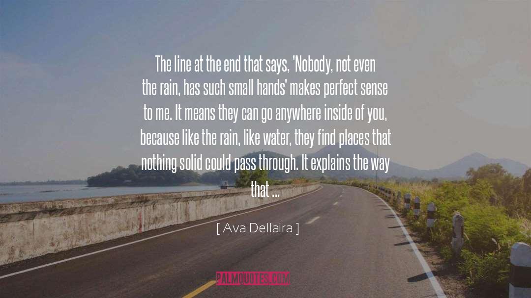 Standing In The Rain quotes by Ava Dellaira
