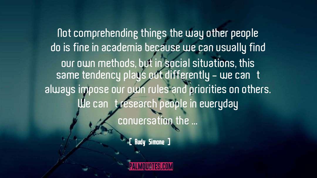 Standing On Our Own quotes by Rudy Simone