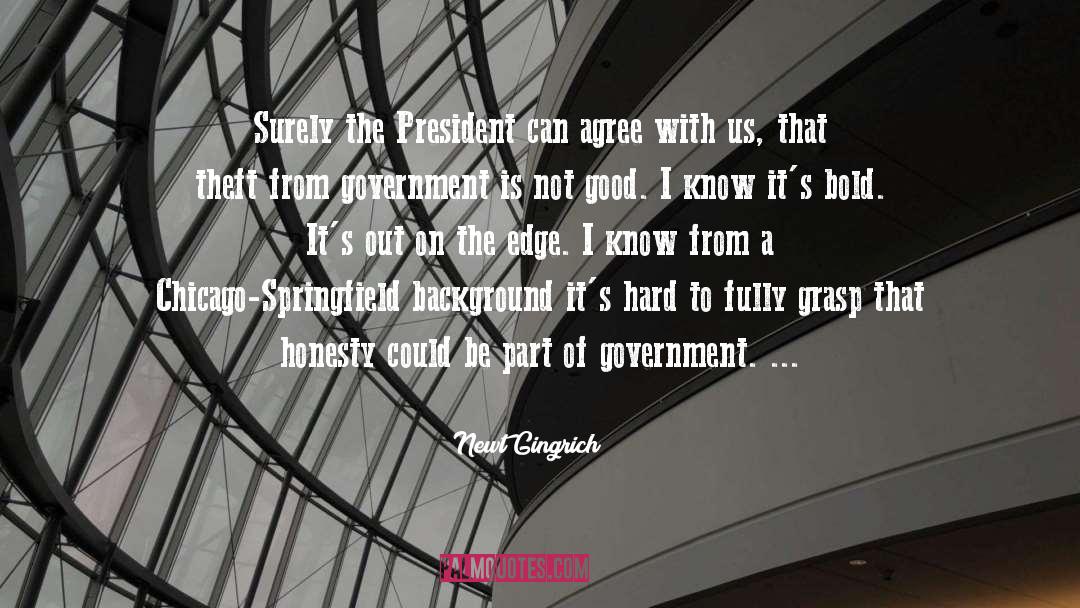 Standing On The Edge quotes by Newt Gingrich