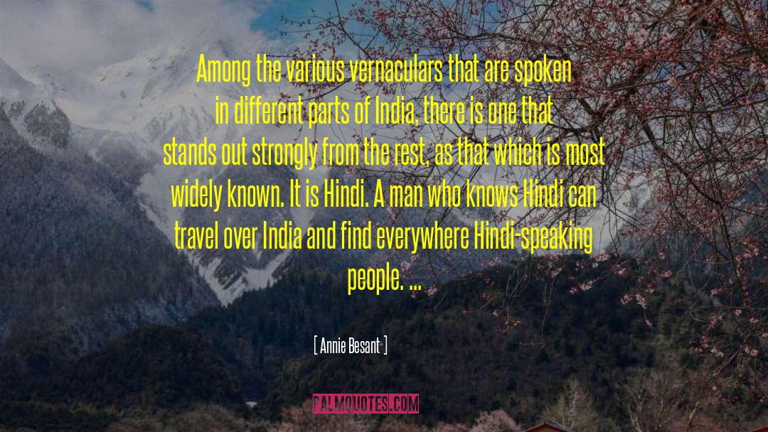 Standing Out quotes by Annie Besant