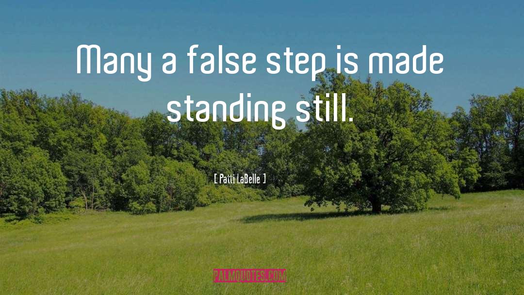 Standing Still quotes by Patti LaBelle