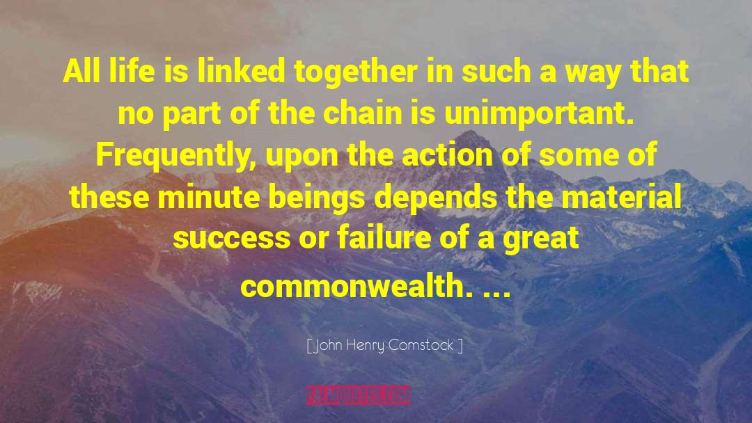 Standing Together quotes by John Henry Comstock