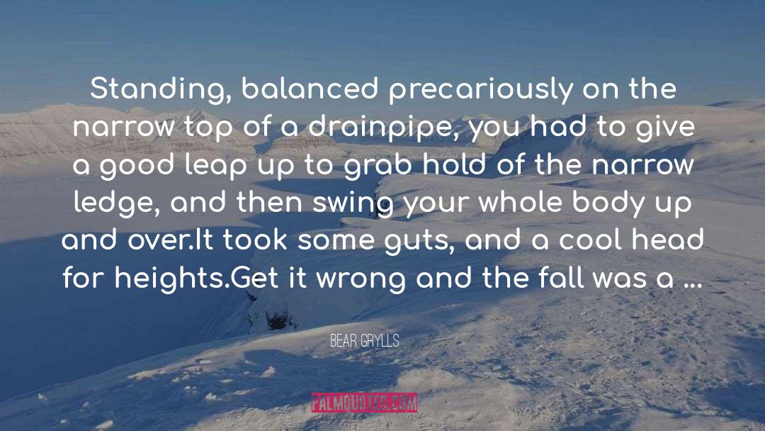 Standing Up After You Fall quotes by Bear Grylls