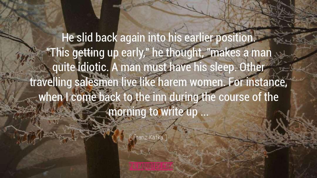 Standing Up For Other Women quotes by Franz Kafka