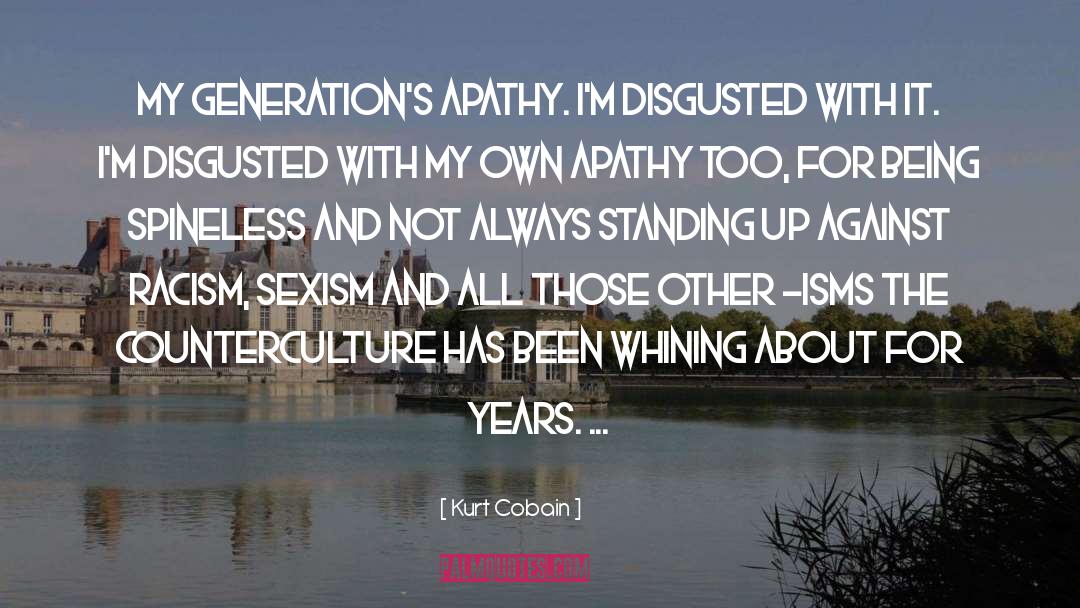 Standing Up For Other Women quotes by Kurt Cobain