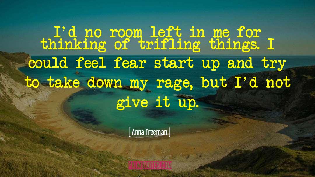 Standing Up quotes by Anna Freeman