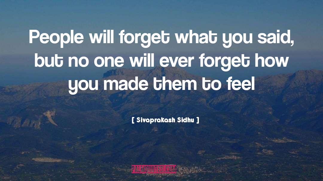 Standoffish People quotes by Sivaprakash Sidhu