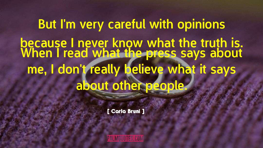 Standoffish People quotes by Carla Bruni