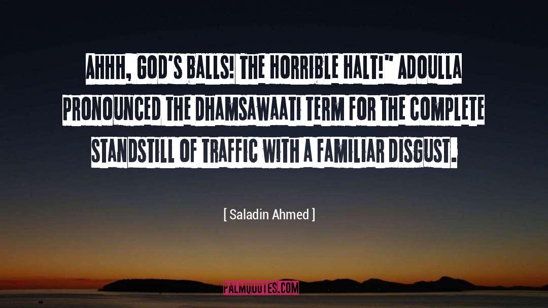 Standstill quotes by Saladin Ahmed