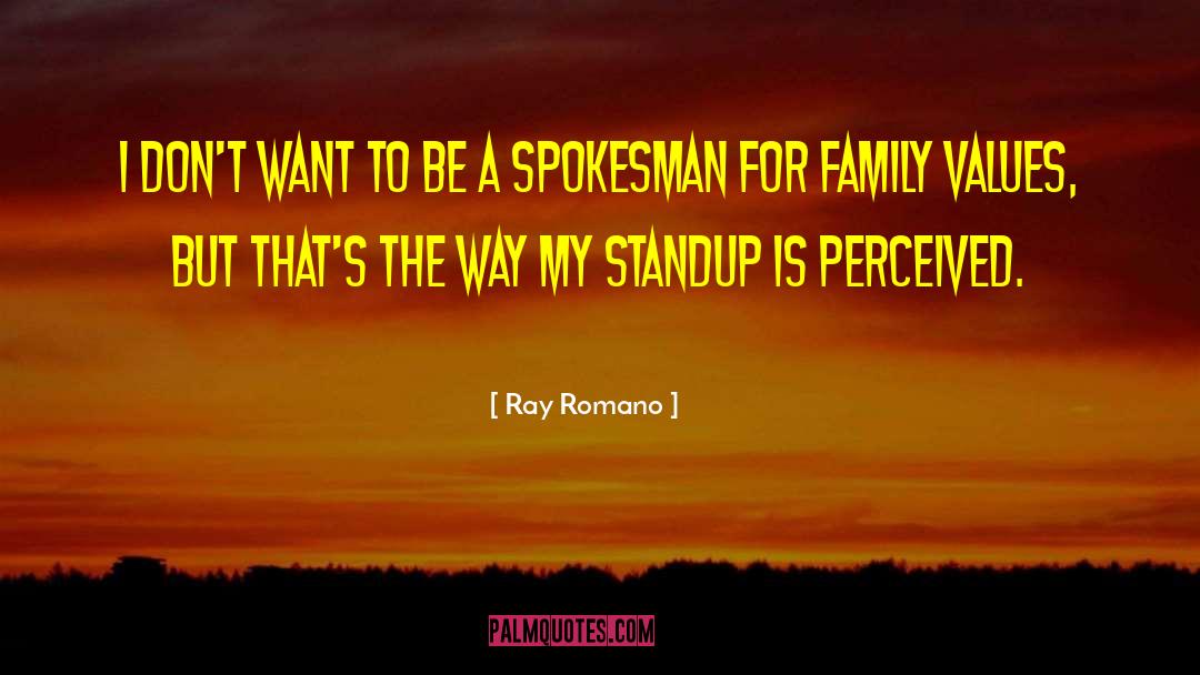 Standup quotes by Ray Romano