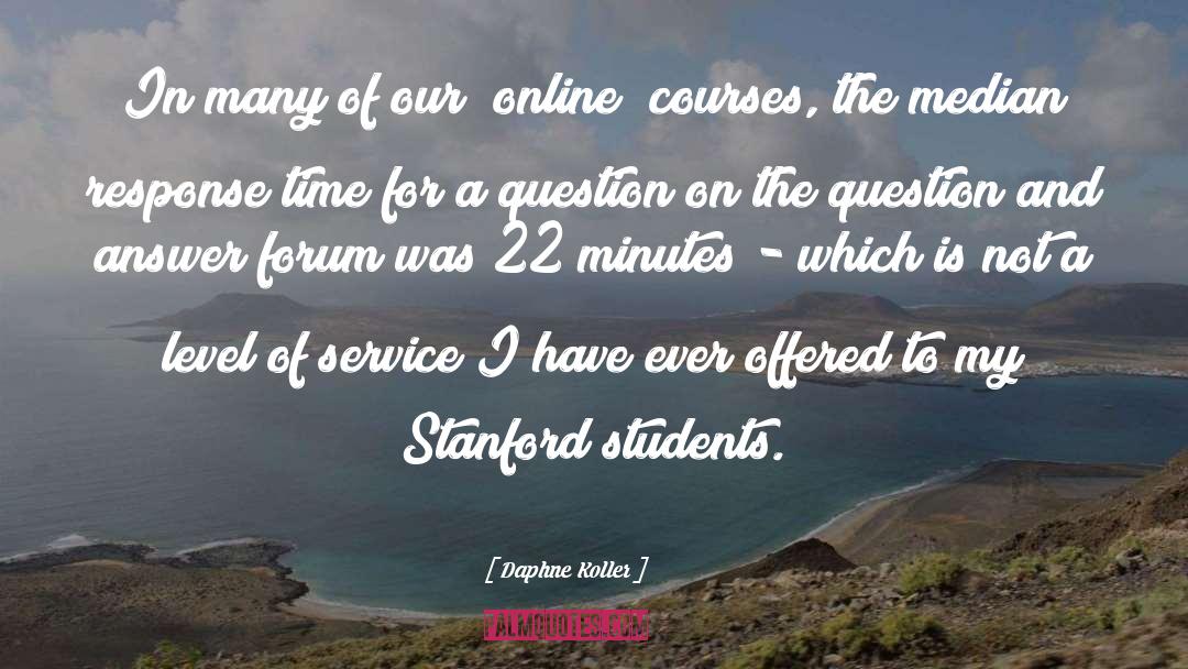 Stanford quotes by Daphne Koller