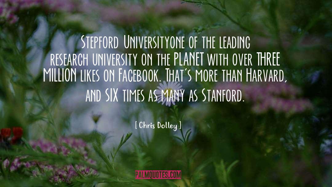 Stanford quotes by Chris Dolley