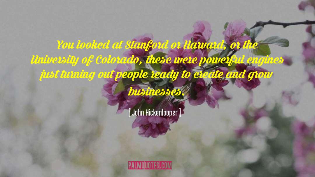 Stanford University quotes by John Hickenlooper