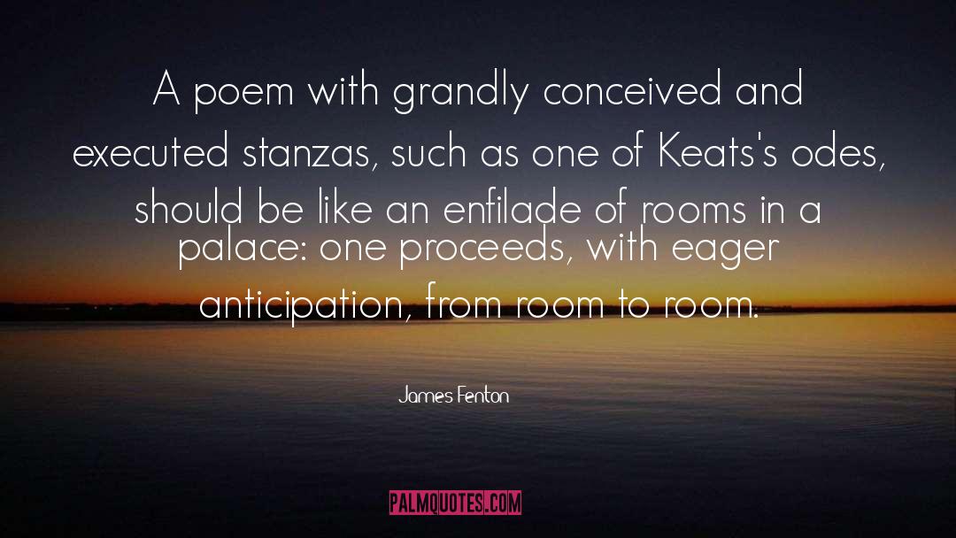 Stanzas quotes by James Fenton