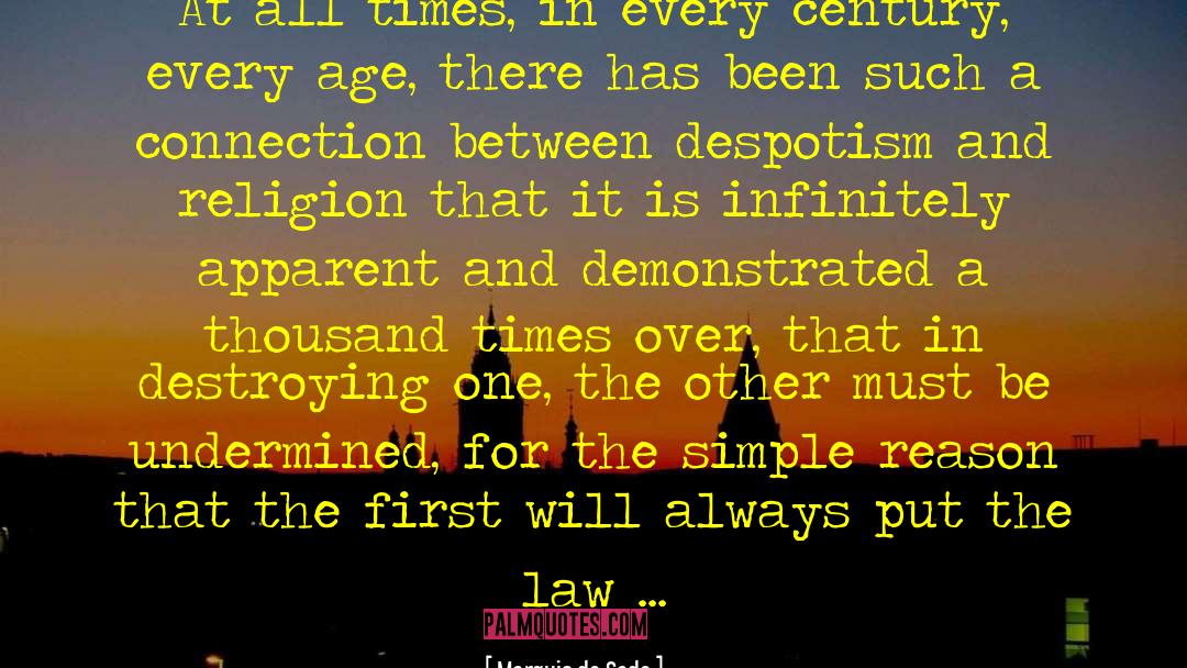 Stanzler Law quotes by Marquis De Sade
