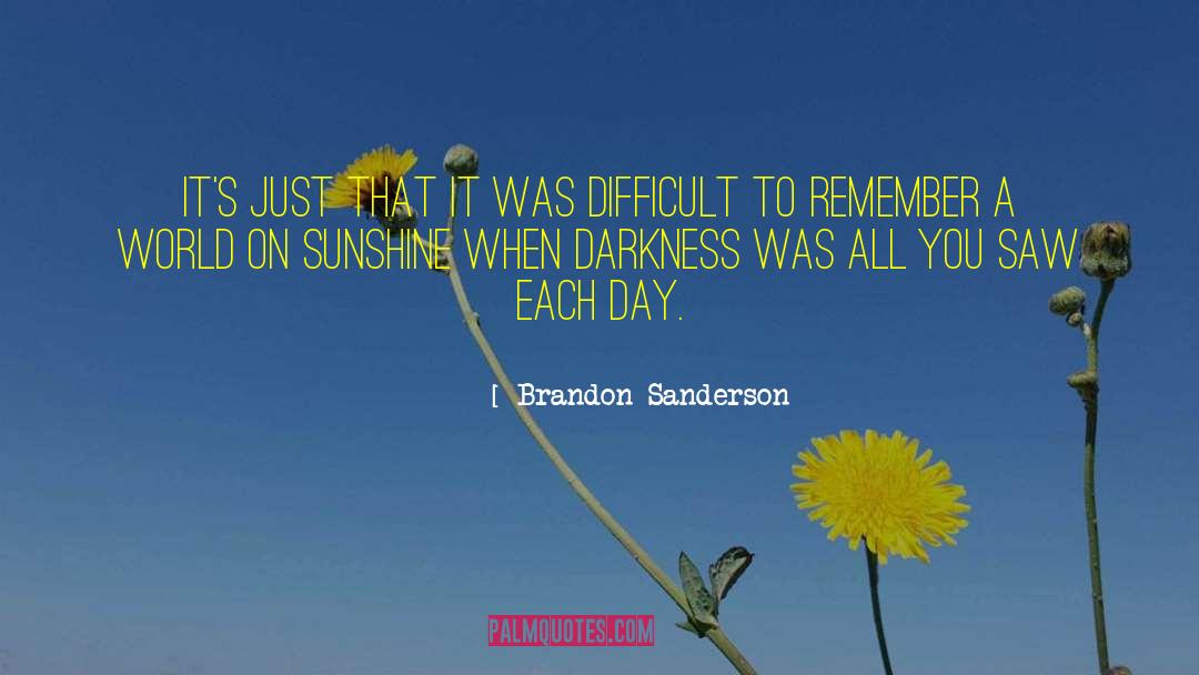Star Darkness quotes by Brandon Sanderson