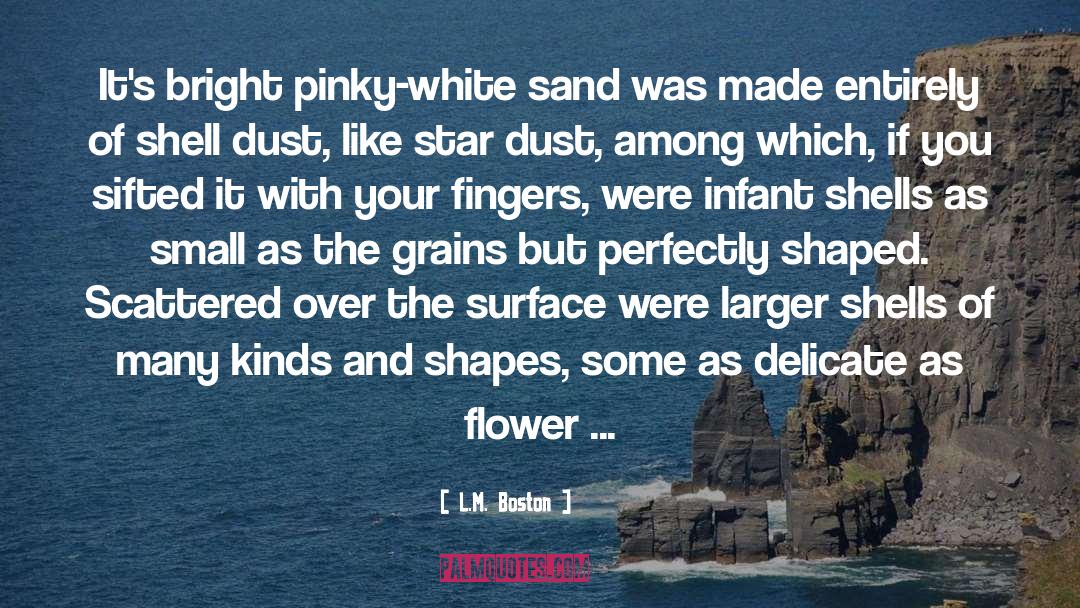 Star Dust quotes by L.M. Boston
