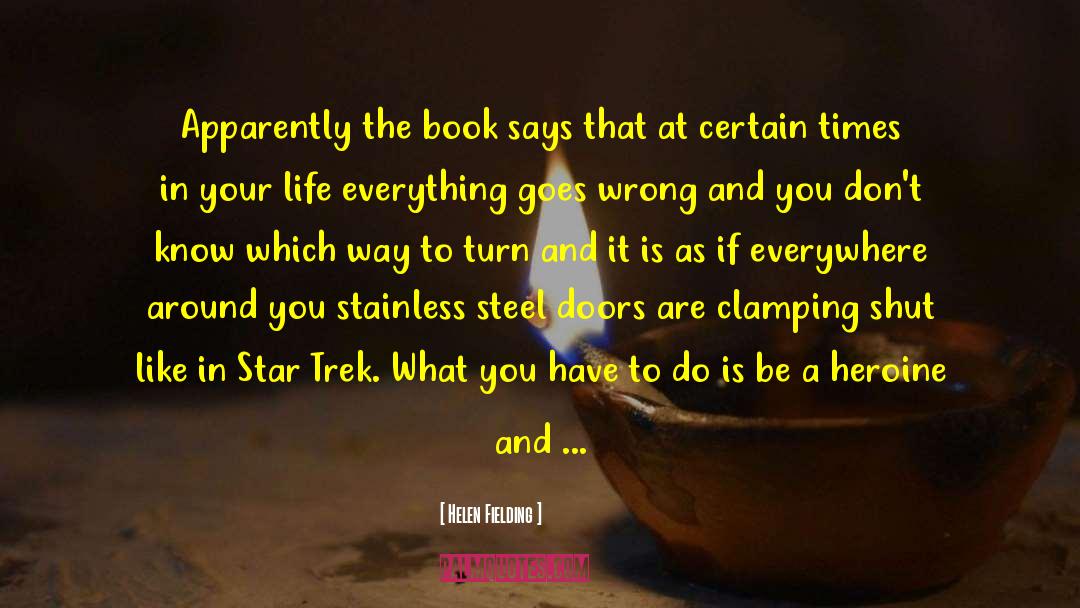 Star Trek Into Darkness Benedict Cumberbatch quotes by Helen Fielding