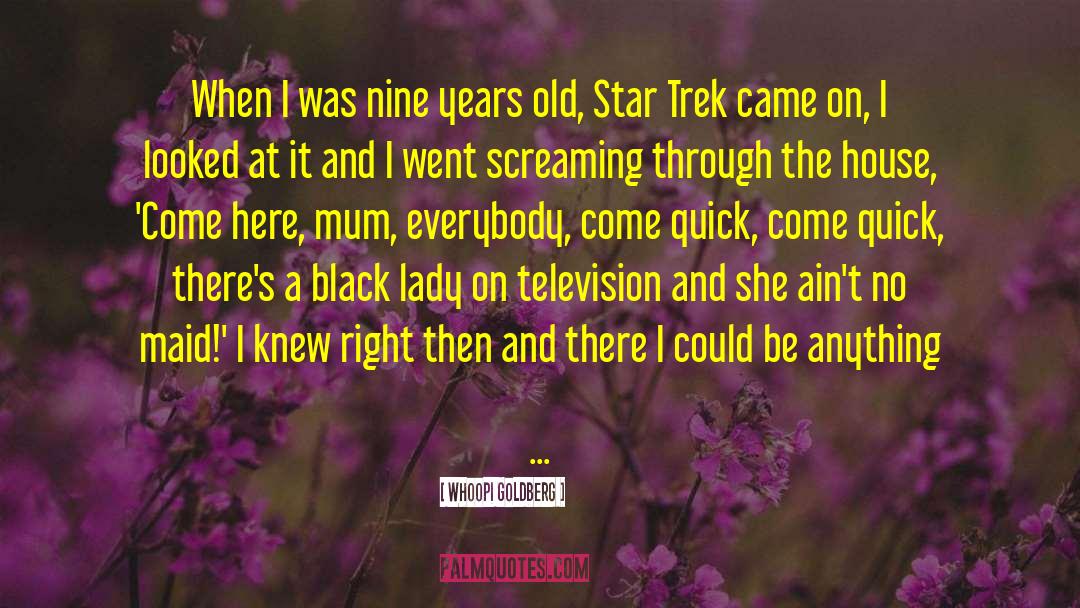 Star Trek quotes by Whoopi Goldberg