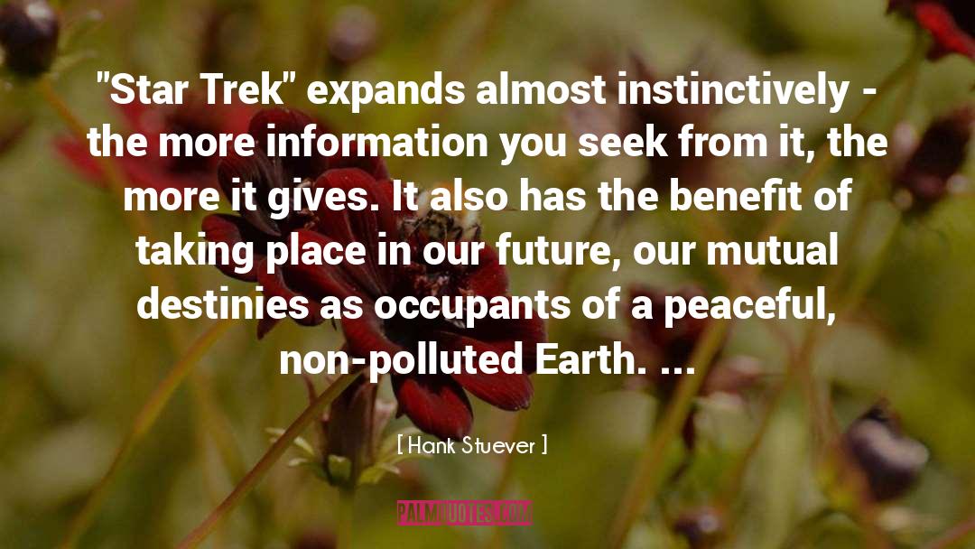 Star Trek The Menagerie quotes by Hank Stuever