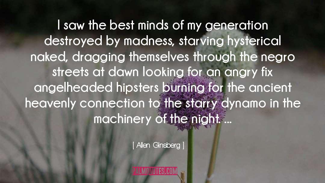 Star Trek The Next Generation quotes by Allen Ginsberg