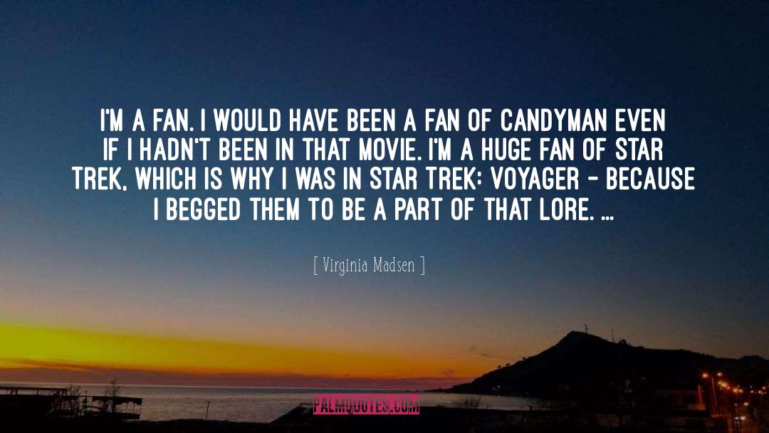 Star Trek Voyager quotes by Virginia Madsen