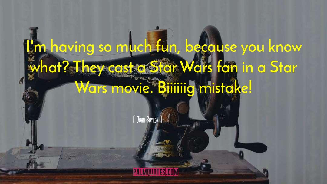 Star Wars Movie quotes by John Boyega