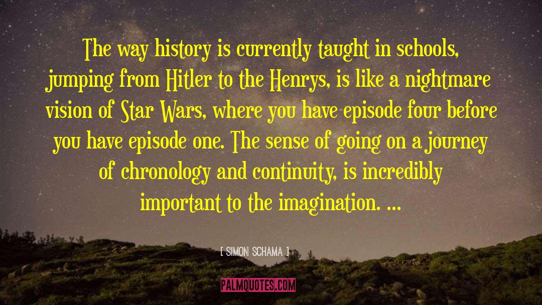 Star Wars quotes by Simon Schama